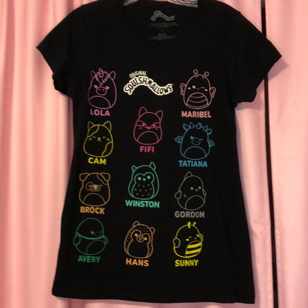 Squishmallows Babydoll Graphic T Shirt
